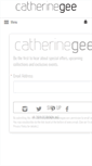 Mobile Screenshot of catherinegee.com